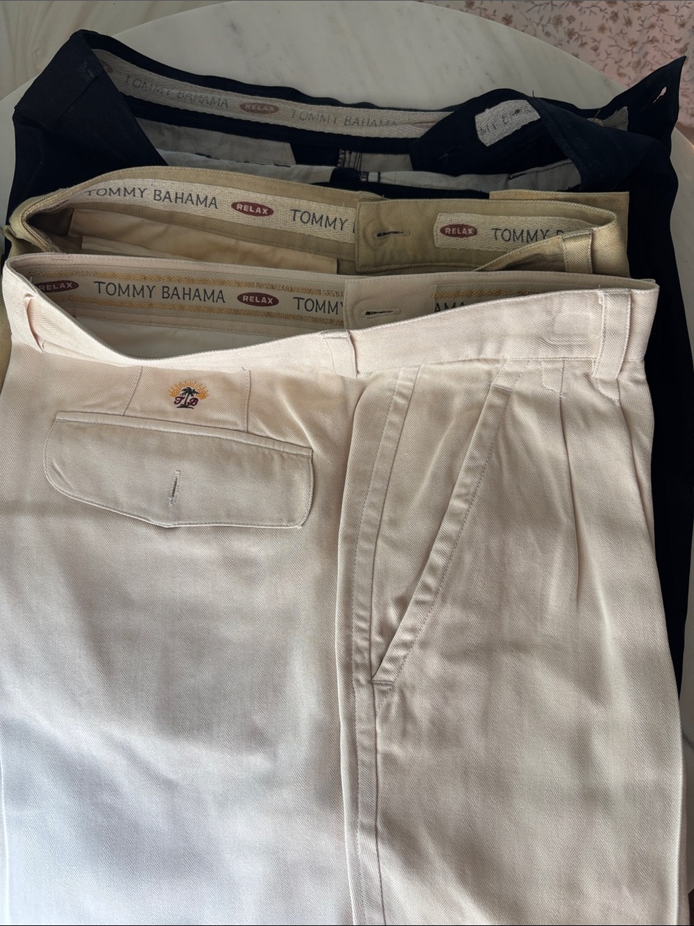 Tommy Bahama Men’s Shorts Bundle - Khaki, Tan and Black
